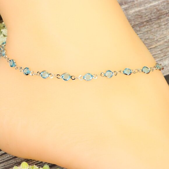 "Elegant Handmade Anklet – Delicate Jewelry for Women, MAR091724 - Picture 4 of 10